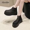 Fashion 2025 Summer Boots New Women Fashion Short Botines Hollow Out High Platform Breathable Botas Mujer for Women's Shoes Size 35-40
