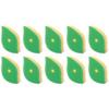 Myrna Lifestyle Suggestion POCO Leaf-Shaped Sponge Green Set of 10