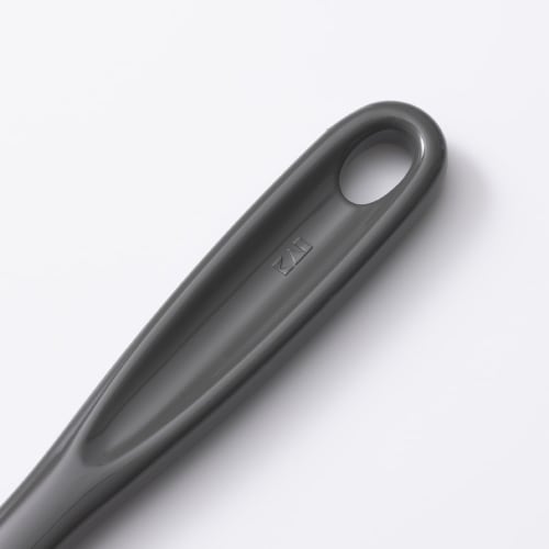 Kai Corporation KAI Okonomiyaki Cutting Nylon Spatula, 90mm, Dishwasher Safe, Gray, Made In Japan, DH8155