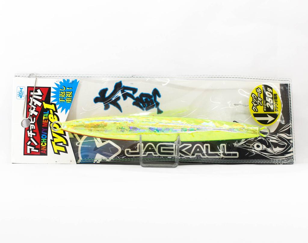 Jackall Metal Jig Anchovy Type 1 Standard 250 Grams Dragon Chart (4989)