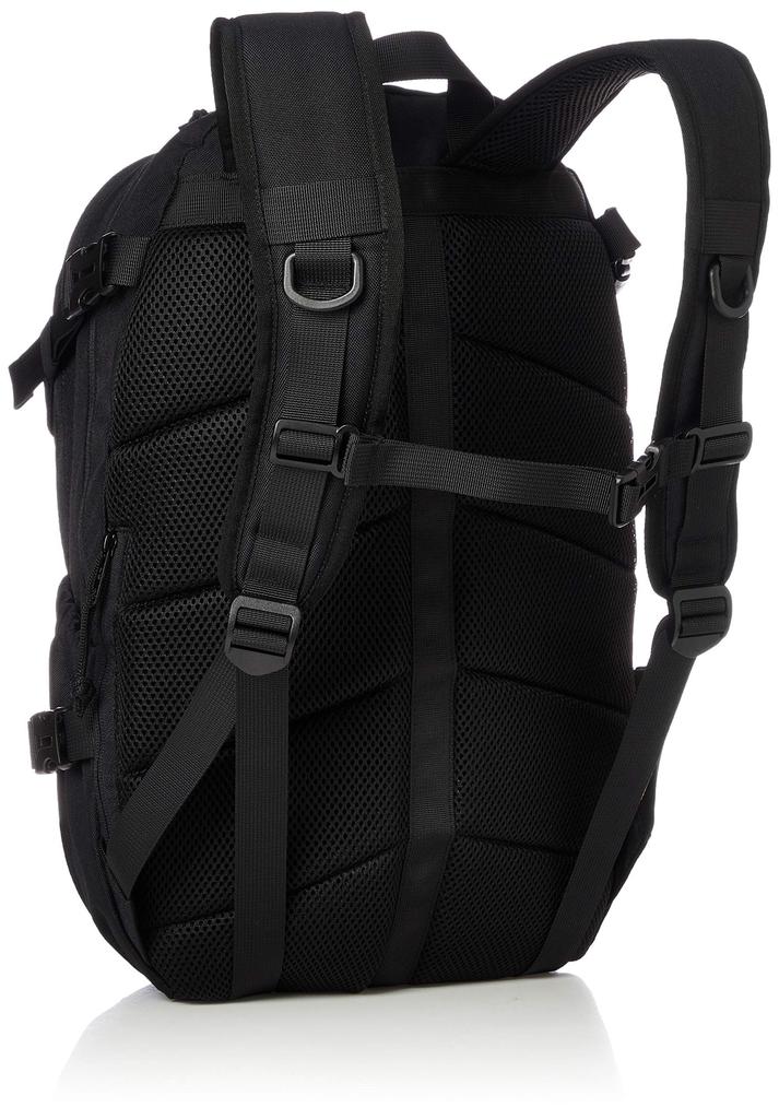 Rucksack HIGH SCHOOL Daypack 2 Rooms 10 Pockets 28L Black White [Ben Davis]