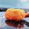 Car Wash Mitt, Premium Chenille Microfiber Wash Sponge, Scratch-Free Ultra Absorbent Cleaning Glove, Sponge Washing Tools