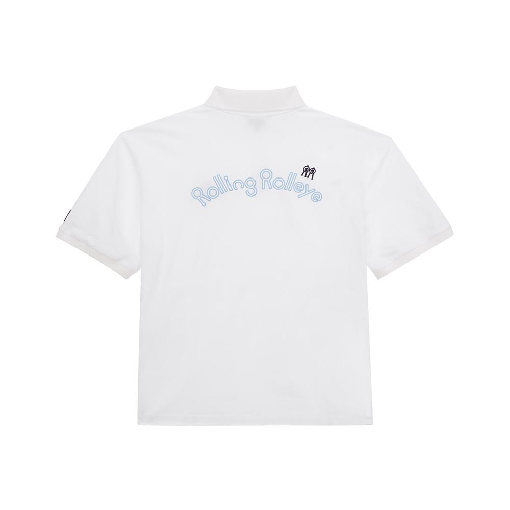 ROLLINGROLLEYE Daily Pk Tee Men'S White