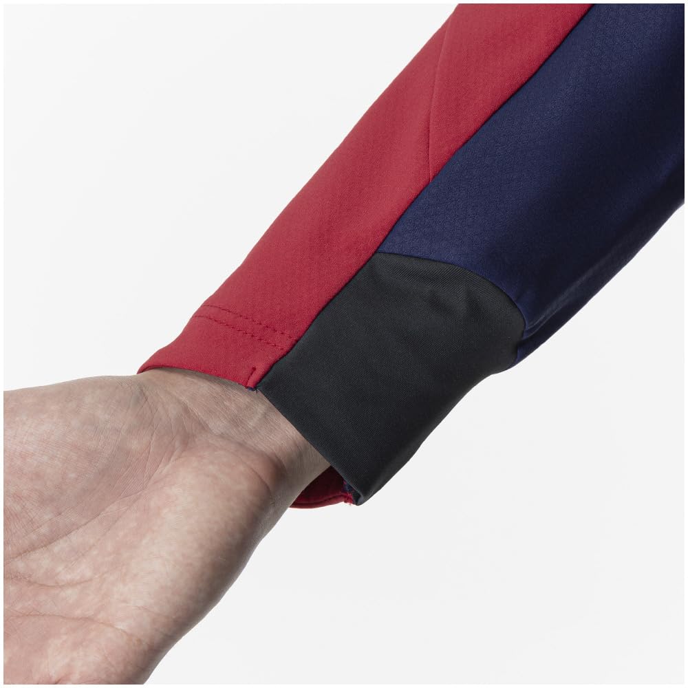 Mizuno Tech Shield Training Ski Patrol Size XL Jacket, Windproof, Stretch, Water-Repellent, 32MCA552, Men's, Red,