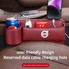 For Volvo XC40 XC60 XC70 XC90 C30 C70 S40 S60 S80 S90 V40 V50 V70 EX40 Bil Lær Sete Mellomrom Sprekk Koppholder Oppbevaringsboks
