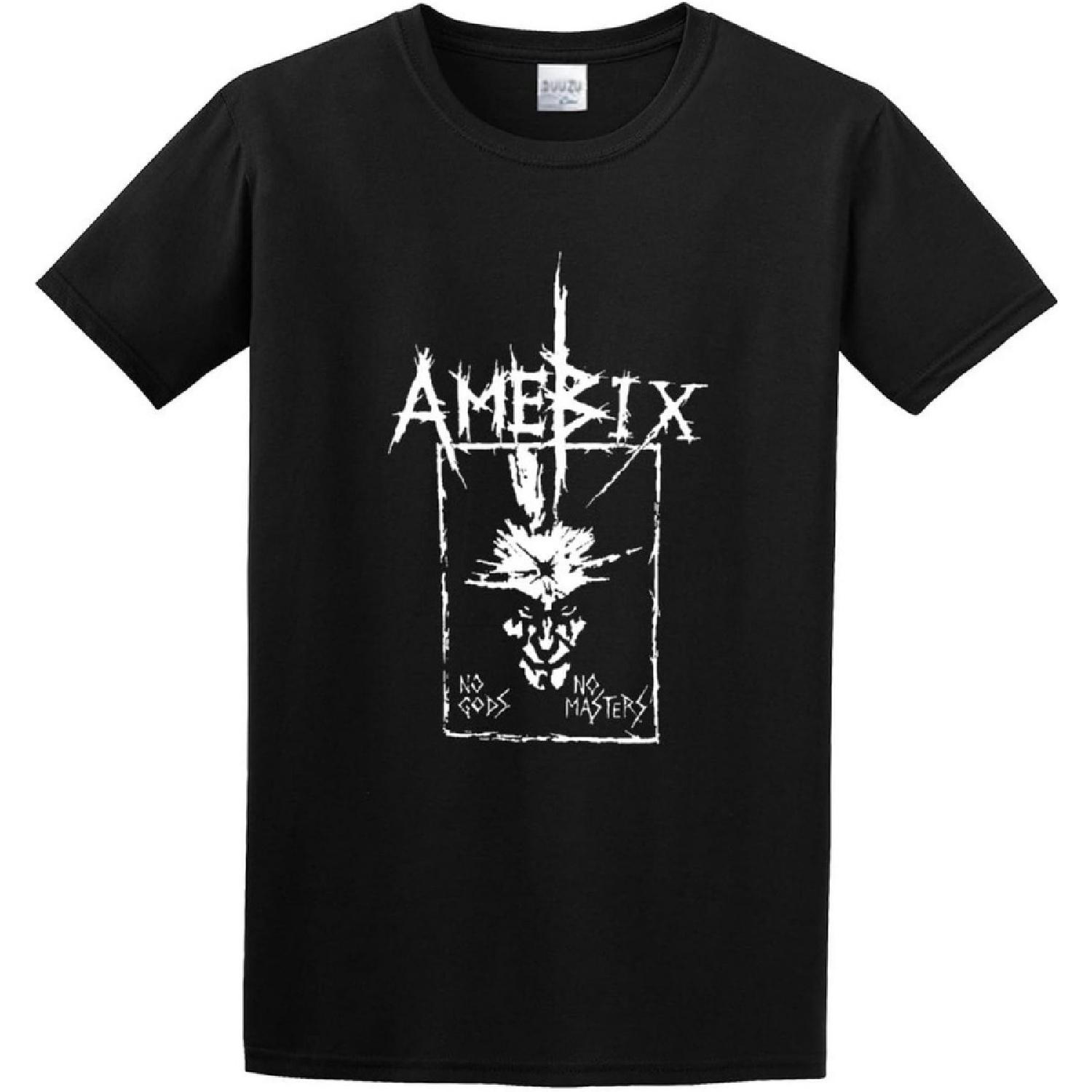 MXCAPITAL Amebix British Anarcho Punk Crust Black Mens T-Shirt Graphic Unisex Tee XXXXXL разноцветный