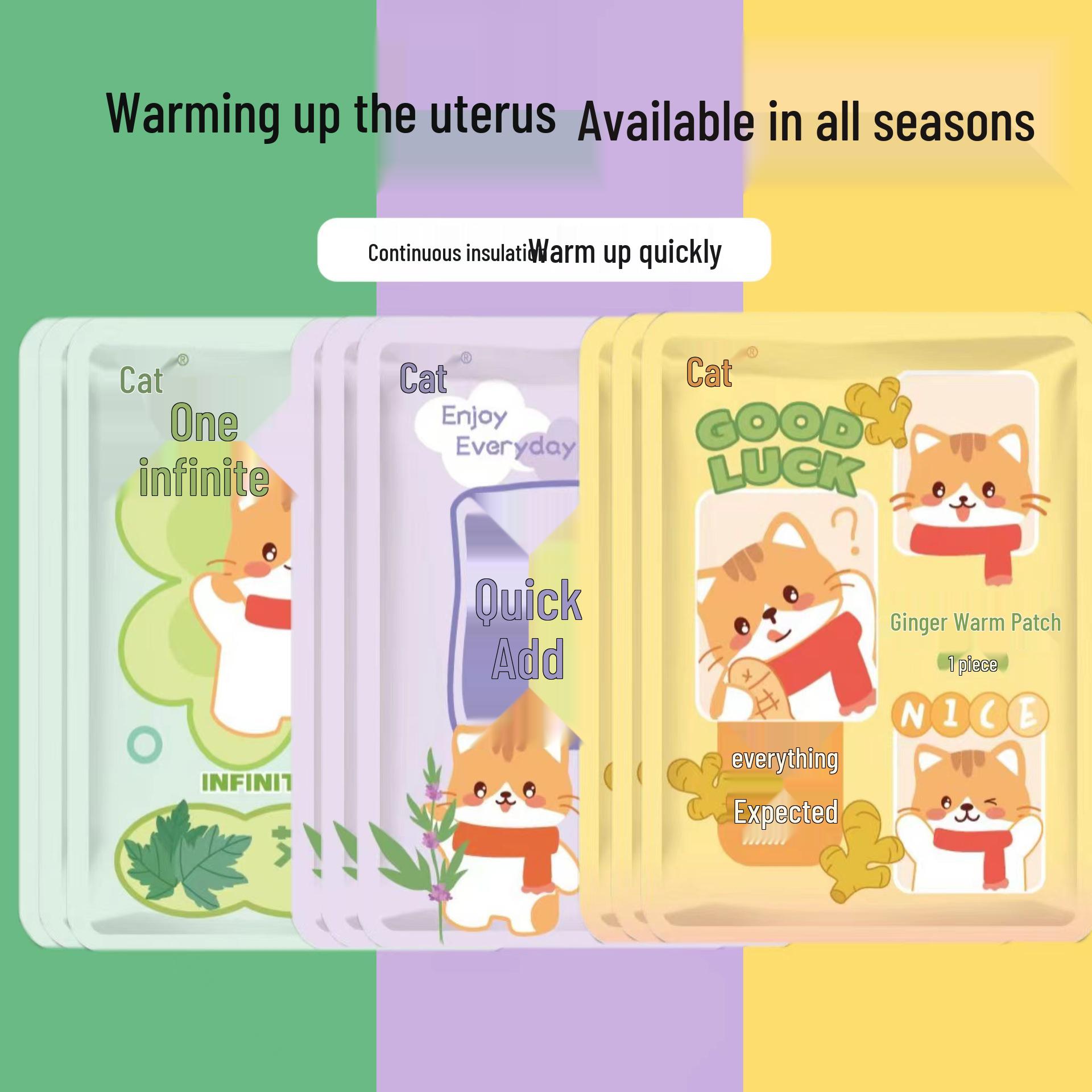 

Newcomer Discount - Self-Heating Warm Patch with Motherwort, Mugwort & Ginger