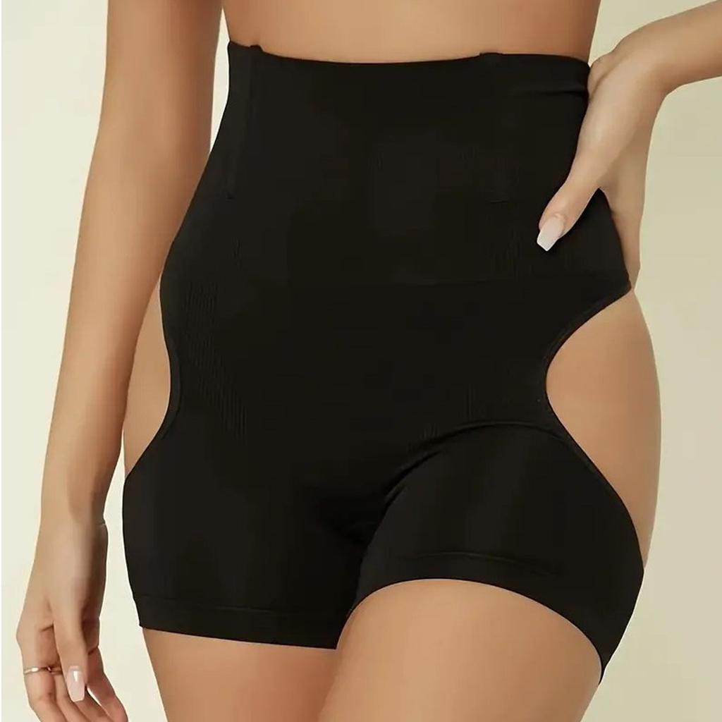 Damen Formwäsche Shorts Nahtlose Po-Lifter Tanga Unterwäsche Hoher Bund Taillentrainer Bauchkontrolle Höschen Kompressions Body Former