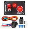 12V Rennwagen Starter Start Stopp Knopf Zündung Licht Kippschalter Panel Automobilzubehör Für Boot Atv Utv