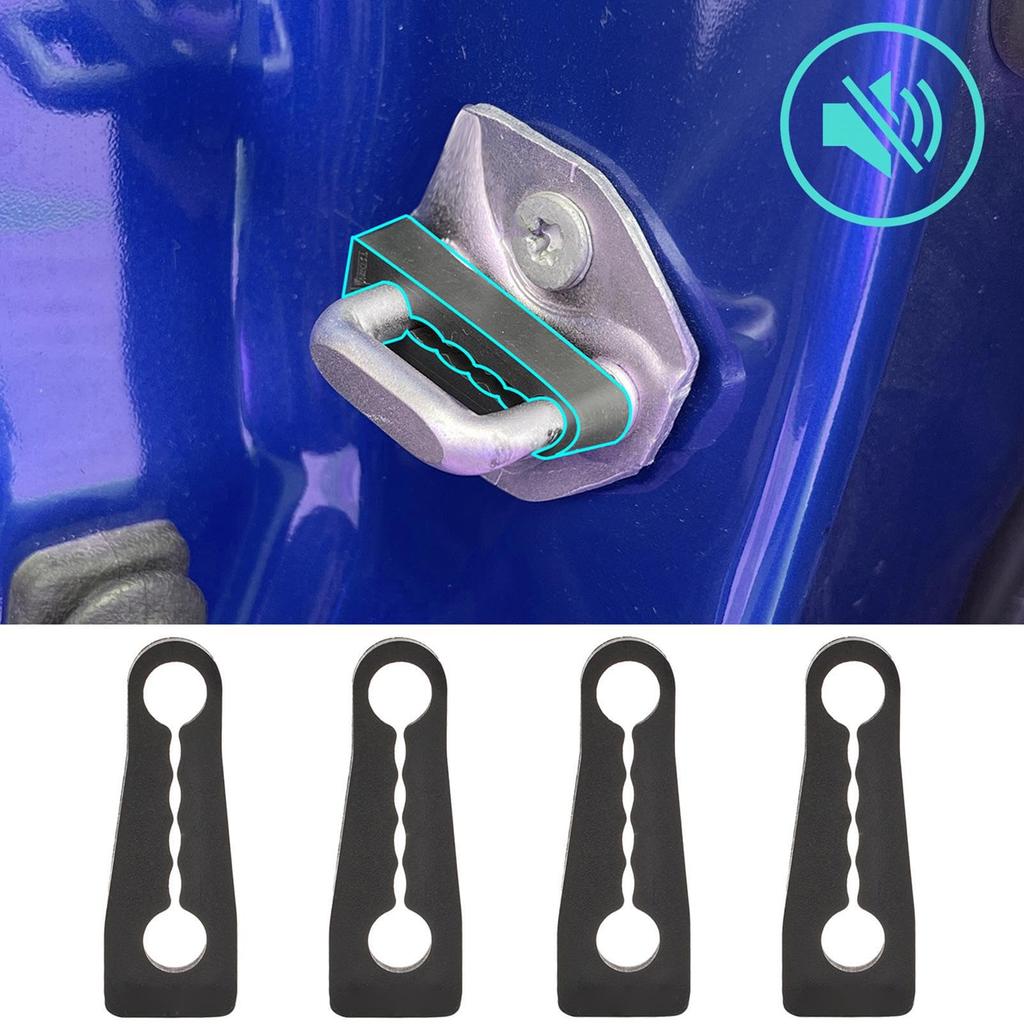 Car Door Soundproof Damper, Car Door Lock Soundproof Damper, Door Lock Silencer Shock Absorption
