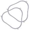 7.48 In W11252182 Microwave Turntable Ring Replacement for Whirlpool with Rollers 8206227 Microwave Glass Tray Support Holder for Whirlpool Microwave