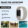 Nylon Fitness Tracker Strap Replacement Wristband for Whoop 5.0 One/Peak/Life MG Women Men