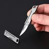 Keychain Pendant Portable Sharp Cutter Super Lightweight Sharp Outdoor Folding Cutter D2 Steel Multi-functional