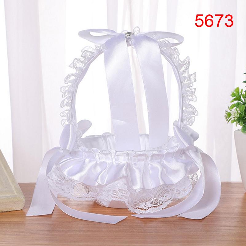 Elegant Wedding Supplies Flower Basket Simulation Petals Party Home Decor-Gift
