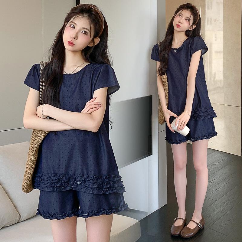 Plus Size Maternity Summer Outfit - 2026 Tencel Denim Set
