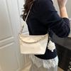 Fashion Small Bag Women's 2025 New Chain Foreign Style Niche Messenger Bag Popular Texture Shoulder Underarm Bucket Bag