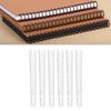 50Pcs Double   Wire Binding Spine 180 Sheet Capacity 3:1 Pitch 34   19mm Diameter Set Kit for   Paper