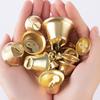 10pcs Mini Trumpet Jingle Bells Ornaments Small Size for DIY Handmade Crafts Pet Hanging Decor Suitable for Party Wedding Christmas Occasions
