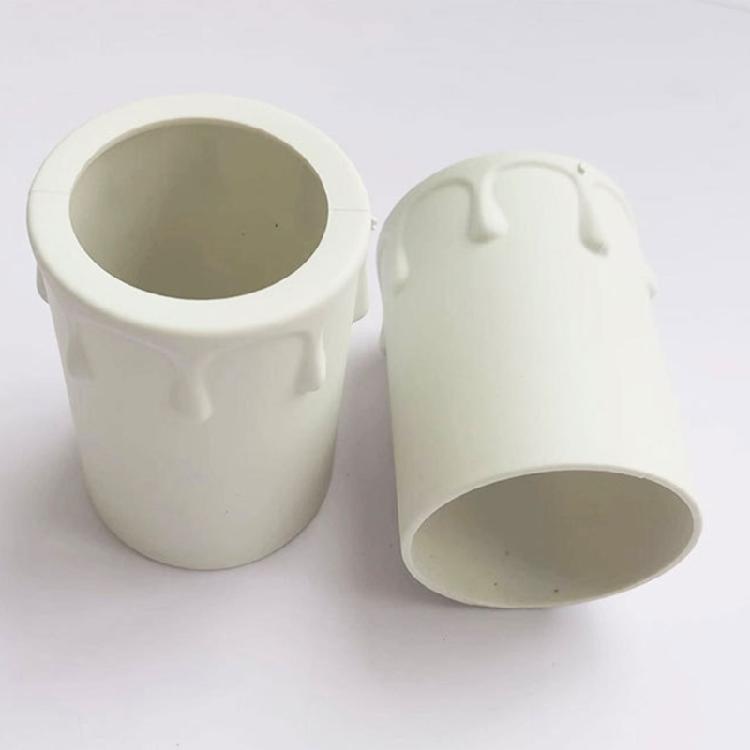 Elegant Chandelier Candle Light Socket Cover 10/20Pcs 44x60mm Plastic Sleeves for Candelabra Bases and Festival Decors