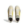 Adidas Neo City Canvas Hi Slip Resistant Durable Lightweight Mid Top Skate Shoes Unisex Skate Shoes White Yellow HQ4625