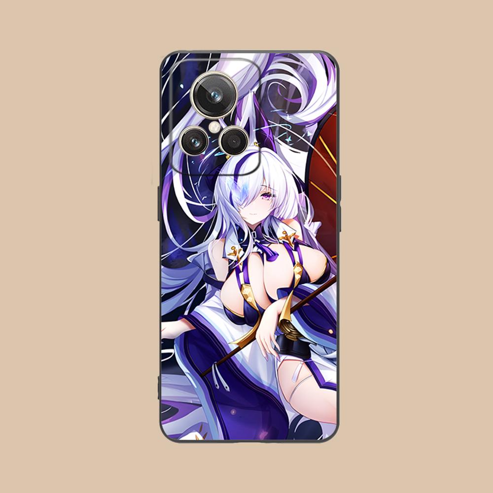 Azur Lane Unzen Matte TPU Mobile Phone Case for Realme GT 8 Neo Pro C75 73 71 C67 65 C55 53 C35 31 C20 15 Colorful Cover