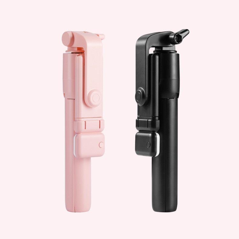 R1 Mobile Phone Bluetooth Selfie Stick Tripod - Extendable, Floor-Standing & Desktop Stand