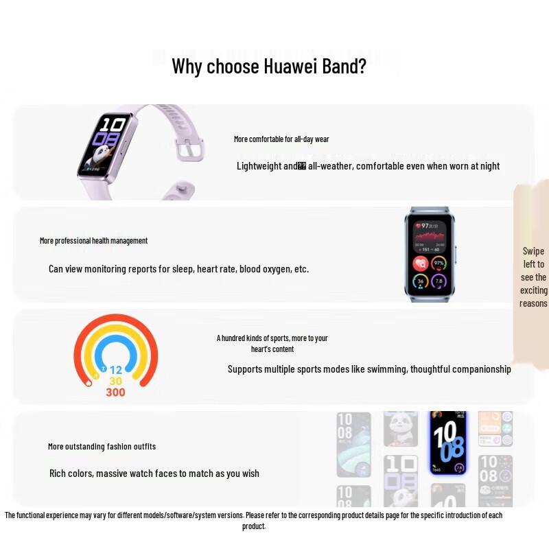 Huawei Band 10 Smart Health & Fitness Tracker (CN version)