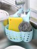 1pc Kitchen Sink Adjustable Drainer Rack Hanging Bag(random Color)