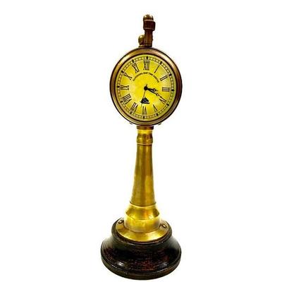 Marine-Handtelegraph für Seeschiff, Tontelegraph mit Uhr, Dekoration für Zuhause und Büro