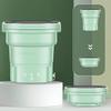 Folding Portable Washing Machine With Dryer Bucket for Clothes Socks Underwear Mini Cleaning Machines Centrifugal Washer Travel