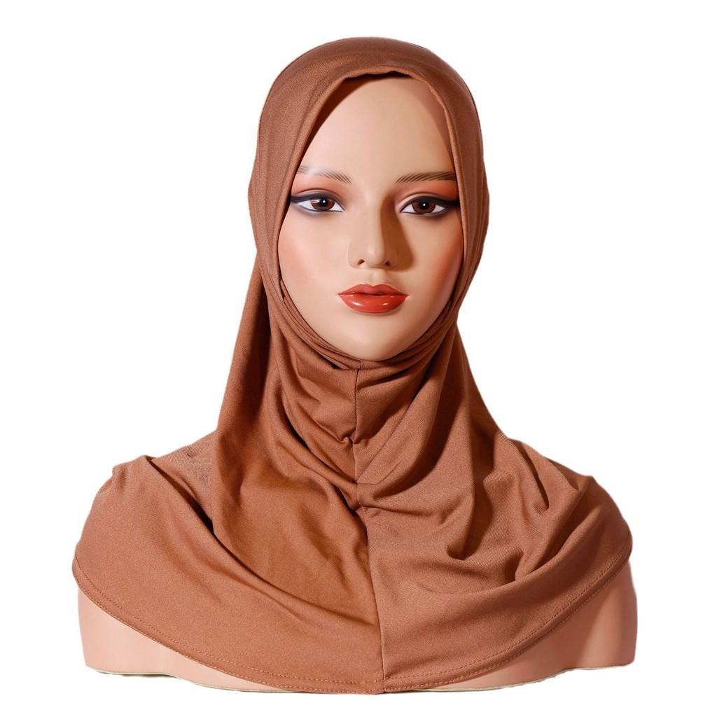 Water Crystal Linen Casual Head Wrap With Sunshade For Summer And Winter Comfort