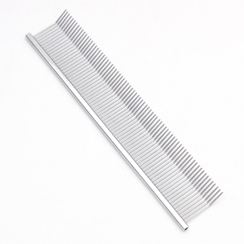 Professional Simple Pet Grooming Comb Copper Handle Dog Cat Deshedding Slicker Hair Removal 7817 Undercoat Rake Massage Brush