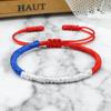 France Chile Netherland Flag String Bracelet Women Coulorful Rope Braided Bangles Men High Quality Bracelets Couple Jewelry Gift