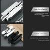 40/80KG Wooden 180 Degrees Hidden Hinge Household Hardware Wide door spacing Invisible Cross Casement Gate Hinge