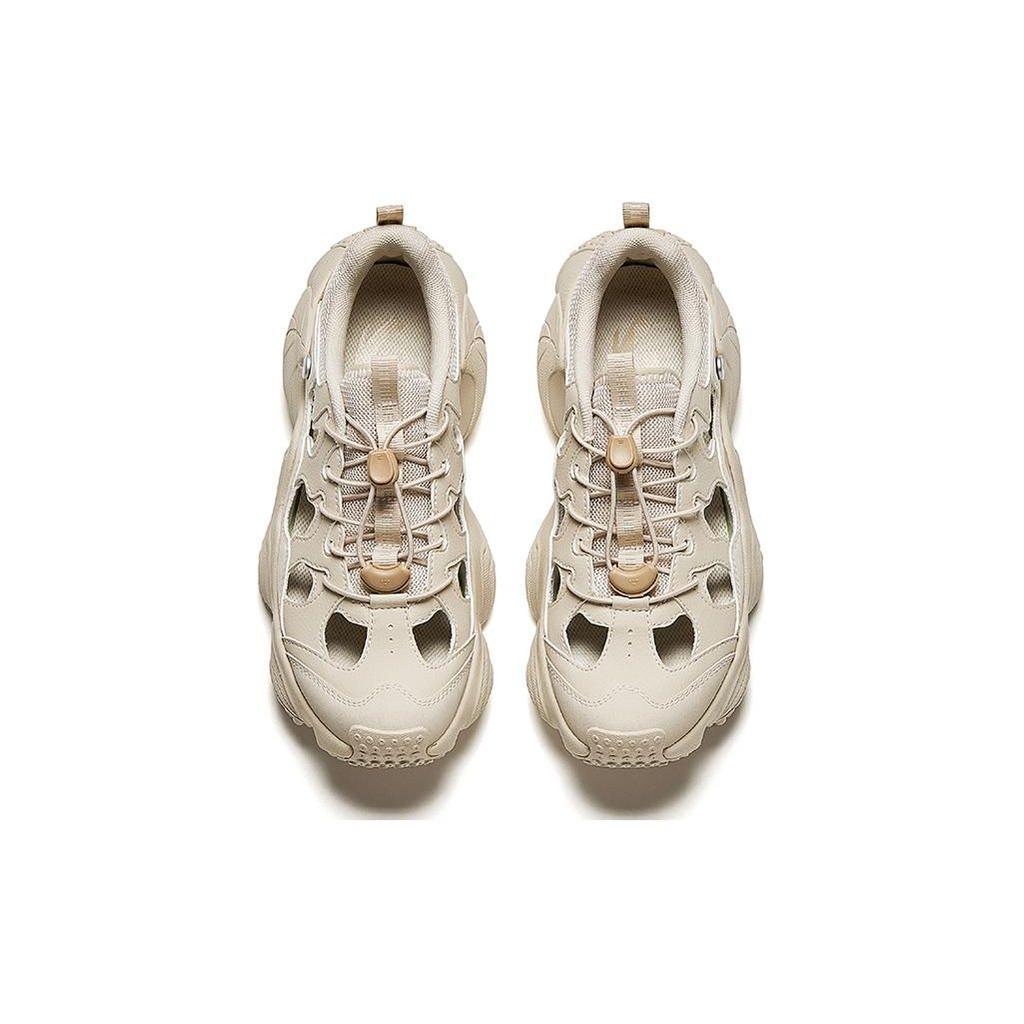 Anta Hailongji Non-Slip Wear-Resistant Sports Sandals Women Sandals Brown 922428503-1