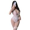 Sexy Sex Underwear Open Temptation Women's Fire Uniform Large Size Pajamas Suspender Set Lace onesie Night Mystery