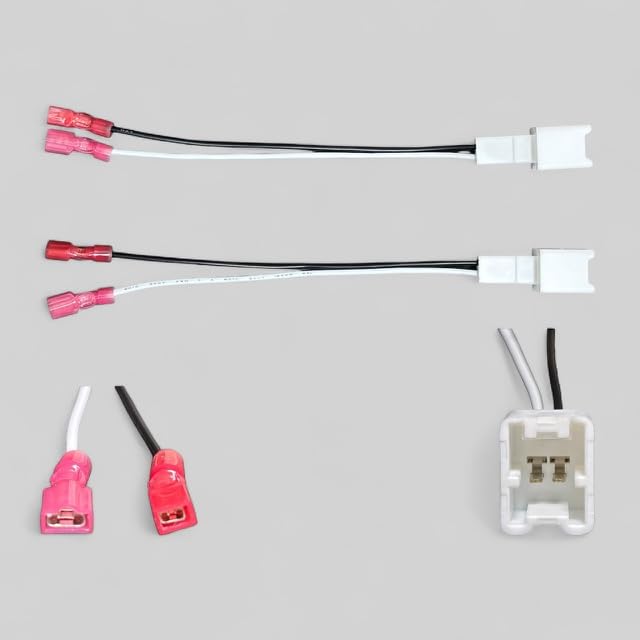 Speaker Harness, Door Speaker Coupler, Plug & Play Wiring, Set of 2, 5.9 Inches