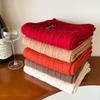 Sciarpa Invernale Lavorazione a Treccia Vintage Classico Scaldacollo Ricamo Orso Morbida Calda Lunga Coperta Sciarpa Unisex Uomo Donna Sciarpa di Lana