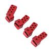 4Pcs RC Link Mounts Fit for SCX10 II AR44 Crawler Rear Axle Anti Squat Mounts Aluminum Alloy
