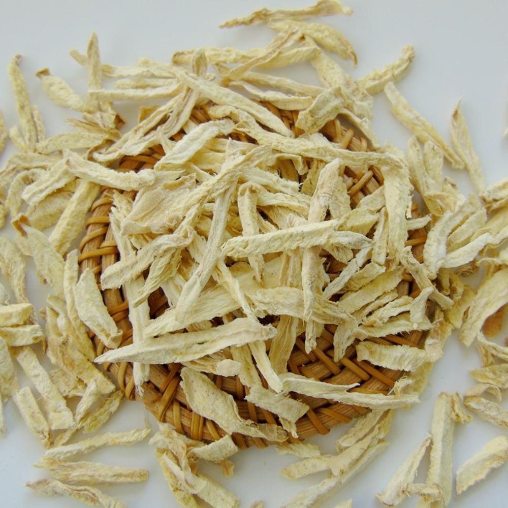 Dried Ginger Shreds Bulk 17.6oz Yunnan Small Yellow Ginger for Tea