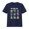 God Says I Am Dinosaur Themed Bible Christian Womens Boys T Shirt vintage Washed Soft Comfortable Unisex graphic streetwear
