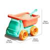 31Pc Beach Toys Set Sand-Digging Tools Sand Molds Build Sandcastles Kids Shovels Carts Buckets Outdoor Indoor Water Play Game