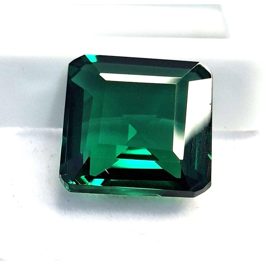 Certified Tsavorite Garnet Green Color Square Cut 11-13 Ct Stunning Gemstone