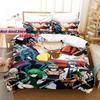 One Punch Man Sängkläder Set Enkelt Twin Full Queen King Size Sängset Aldult Barn Sovrum Påslakanset 3D Anime lakan set