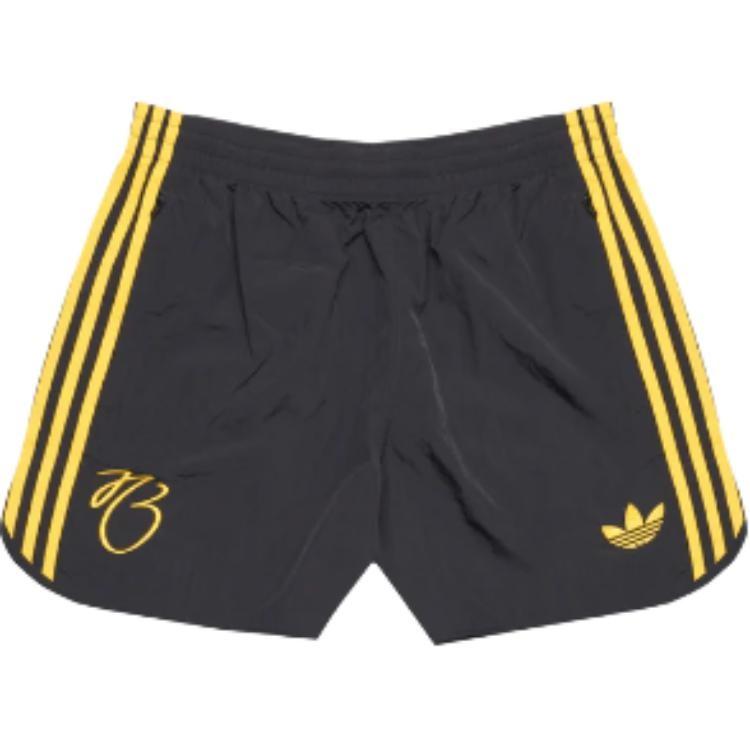 adidas Jude Bellingham Shorts Asia Sizing Black Yellow Men s IM7919 XS
