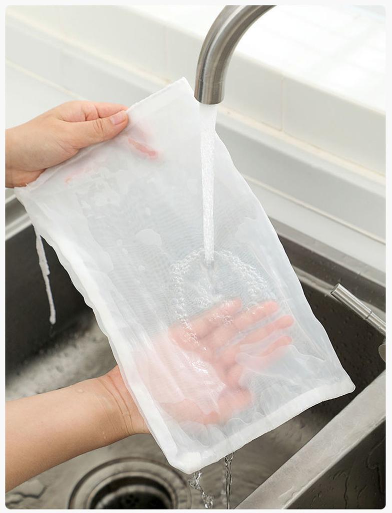 Food Grade Nylon Filter Bag Net 100 Mesh Reusable Nut Milk Bag Strainer Beer Coffee Mesh Filter Bag For Brewing Fine Mesh Cloth