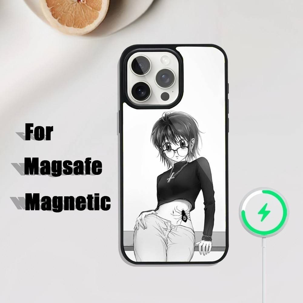 S-Shizuku M-Murasaki Anime Phone Case For iPhone 17,16,15,14,13,12,11,Pro,Max,Plus,Mini,SE4,E Magnetic Magsafe Wireless Charging