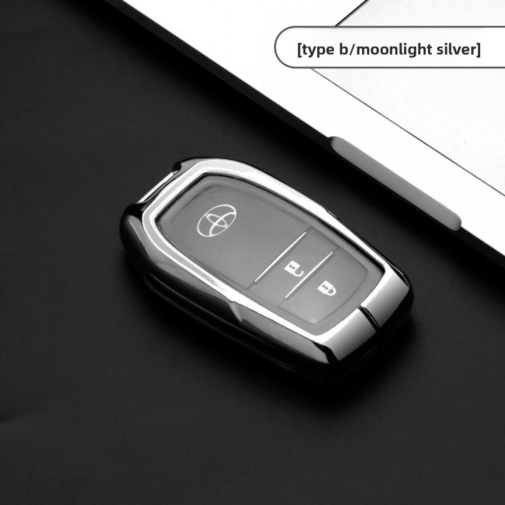 Premium Key Case for Toyota Camry RAV4 Corolla CHR Highlander Levin Keychain Holder