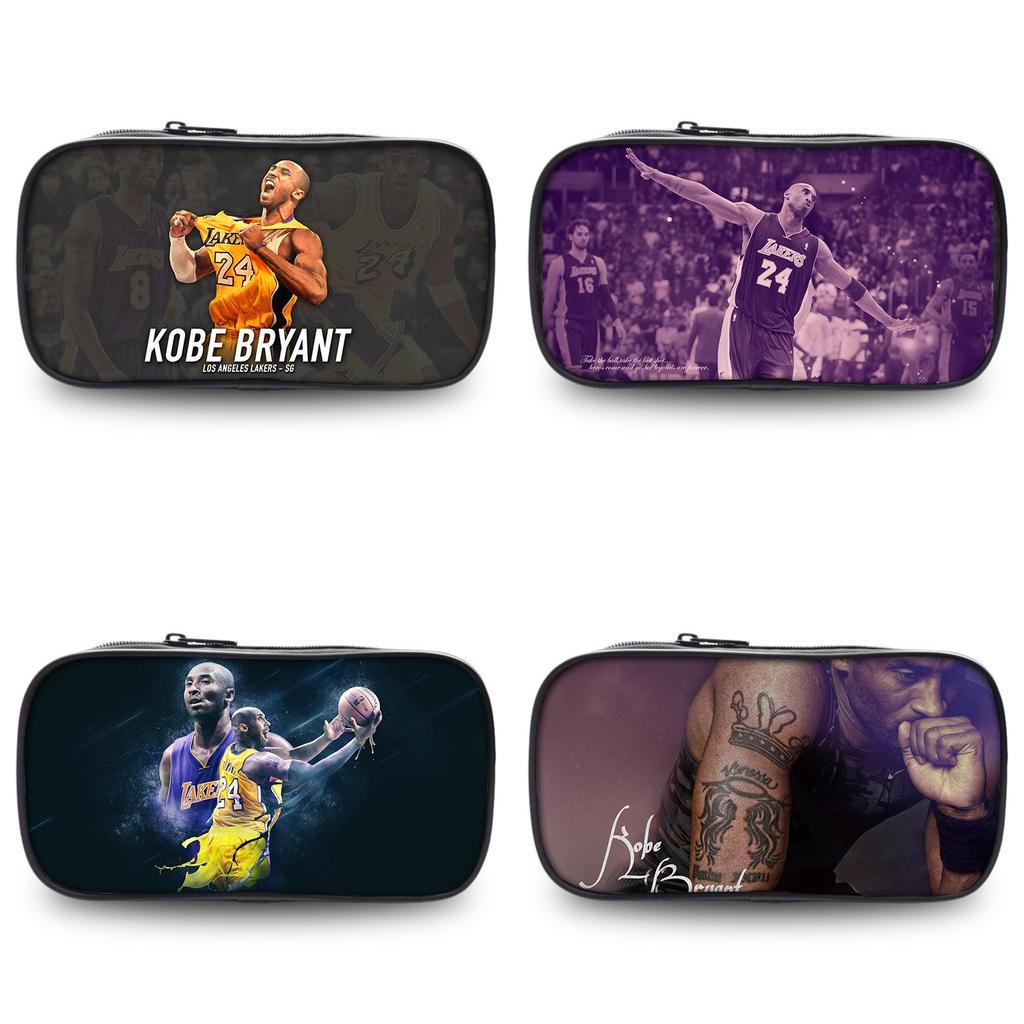 Kobe Bryant Sports Star Pen Case Large Capacity Stationery Organizer For Students