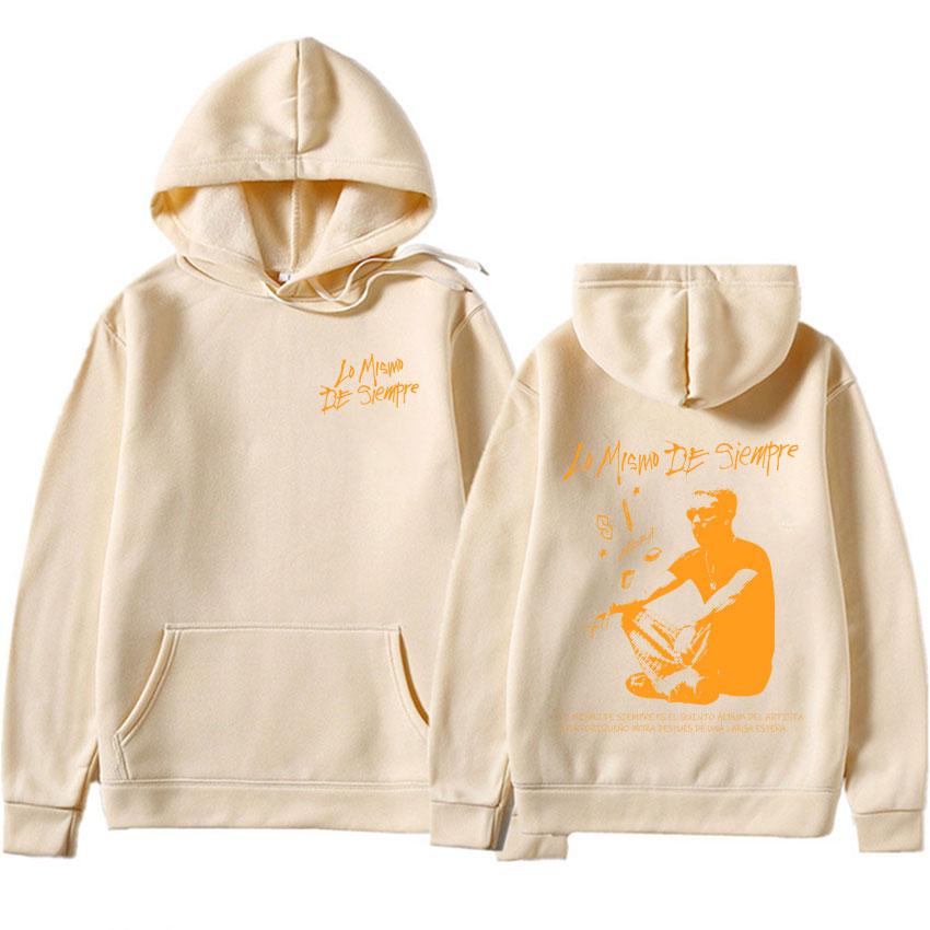 Rapper Mora Lo Mismo De Siempre Merch Hoodies Men's Women Clothing Fans Gift Sweatshirts Harajuku Casual Oversized